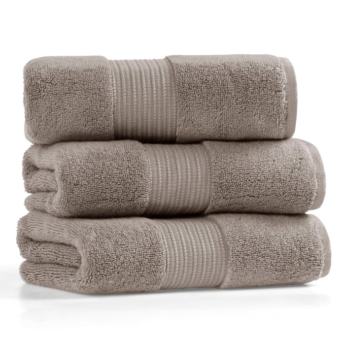 Mijölnir Toalla de Baño Chicago Bath Warm Grey 100% Algodón 450 gr/m² 100 x 180 cm Gris Cálido